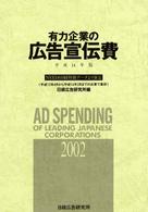 有力企業の広告宣伝費 〈平成１４年版〉 - ＮＥＥＤＳ日経財務データより算定