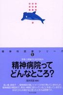 精神病院ってどんなところ？ 精神科医療シリーズ