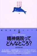 精神病院ってどんなところ？ 精神科医療シリーズ