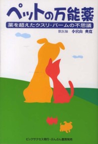 ペットの万能薬 - 薬を超えたクスリ・バームの不思議