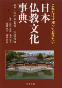 これだけは知っておきたい日本仏教文化事典