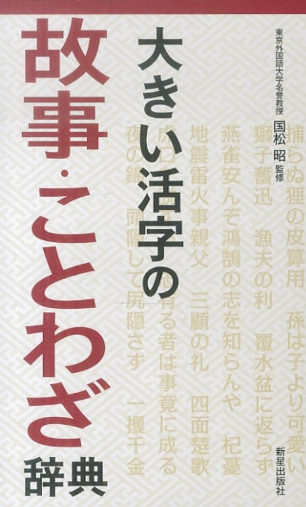 8周年記念イベントが 大きい活字の故事 ことわざ辞典 国松昭 その他 Thewalldogs Com