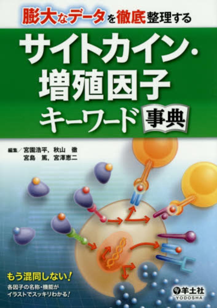 膨大なデ－タを徹底整理するサイトカイン・増殖因子キ－ワ－ド