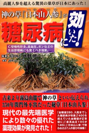 神の草日本山人参 いまーいのちが蘇える/東洋医学舎/水野